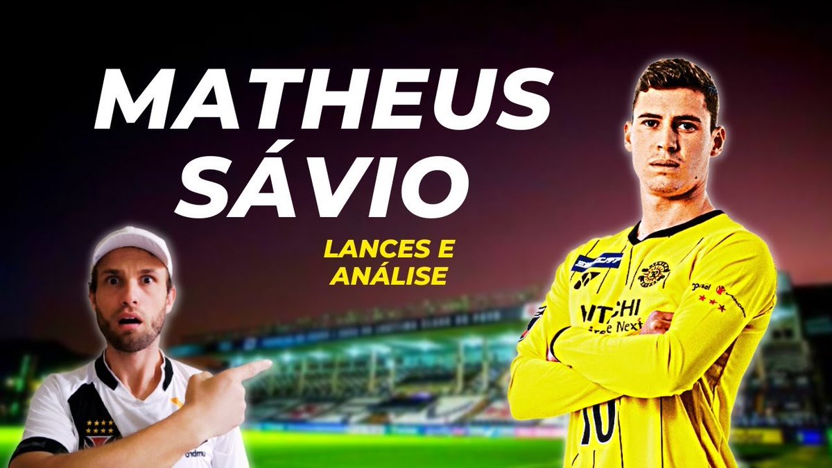 _tudodevasco's tweet photo. MATHEUS SÁVIO, meia do Kashiwa Reysol-JAP, foi especulado no Vasco!
Assistam os lances e análise clicando no link abaixo!
➡️https://t.co/XRUUoTWVJz
#vascodagama #tudodevasco #crvg #vasco #vasco777 #777partners https://t.co/JqVbl95yfP