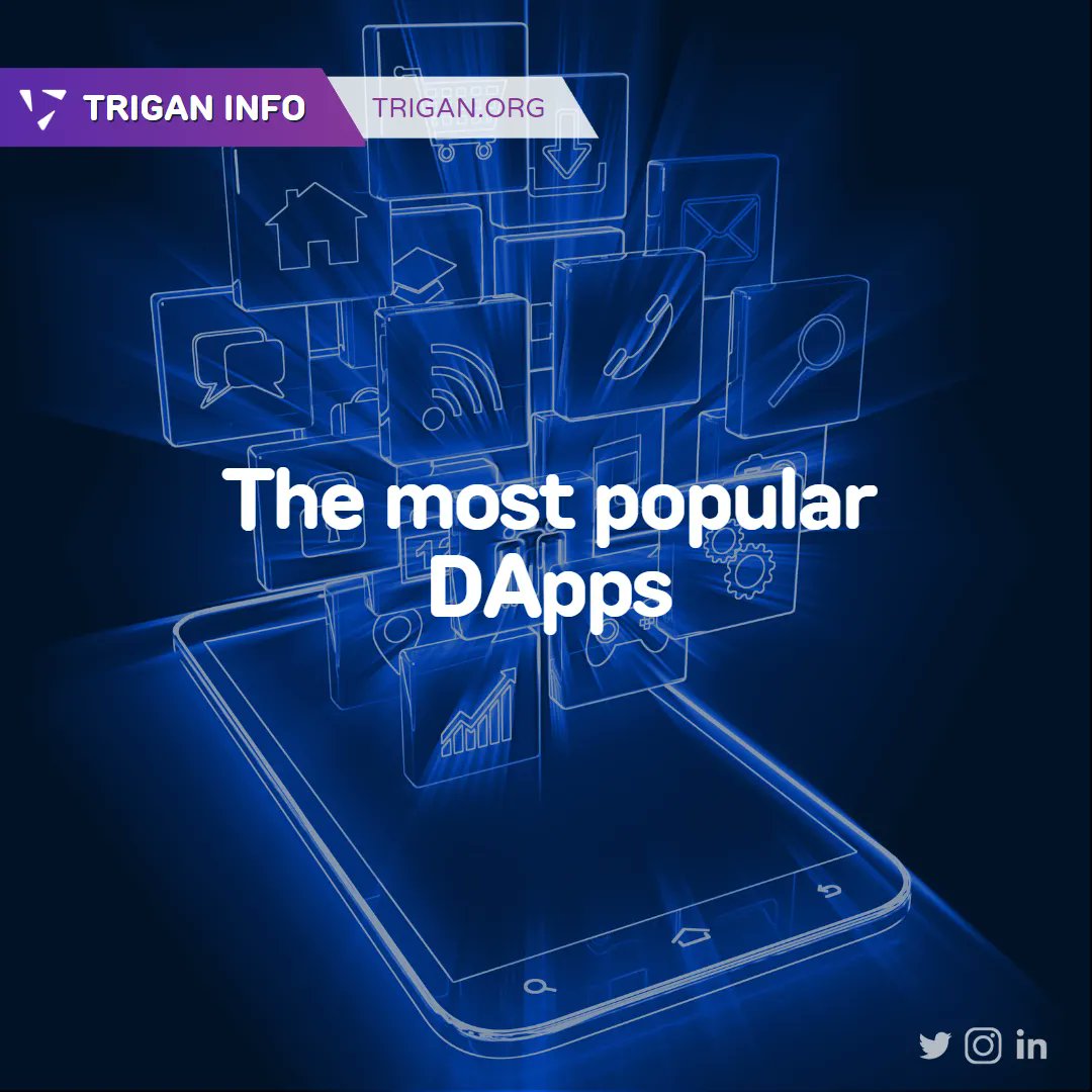 TRIGAN_org's tweet image. Ready to experience the power of decentralized apps (dApps)? 🚀 Here are some of the most popular dApps to check out today:
#trigan #triganinfo #dApps #decentralized #blockchain #ethereum #smartcontracts #crypto #Web3 #DAO #NFTs #digitalcurrency #cryptocurrency #web3 #defi