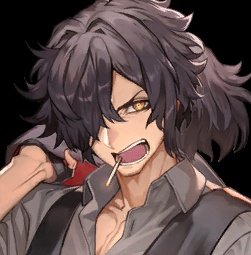 ❛❛ Ha?! Me being weak? There's no way in the world that I will agree with that. I can easily accept anything I'm being told! ❜❜

Here he just... Keeps on being himself.