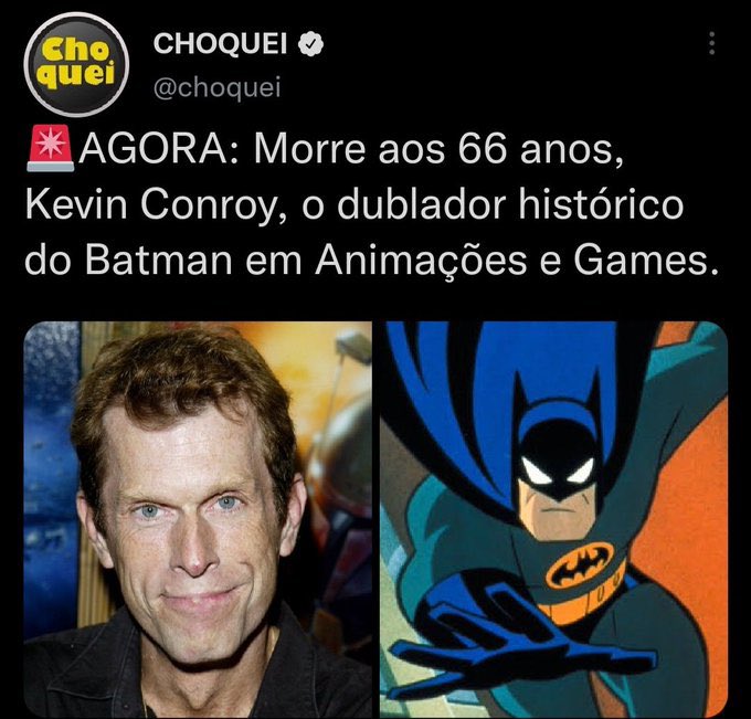 Morre Kevin Conroy, dublador clássico do Batman em animações