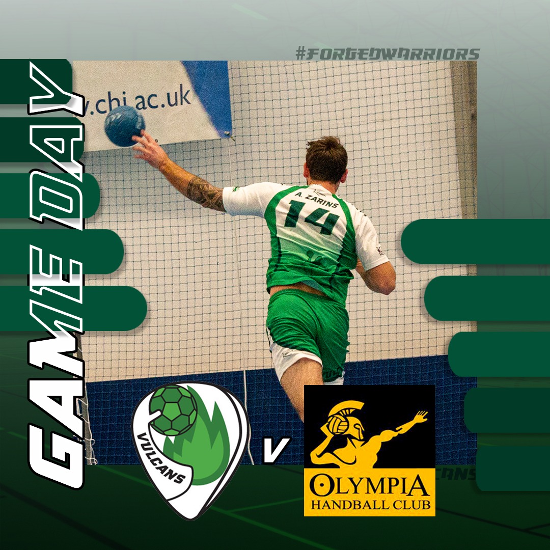 🆚️ <a href="/Olympia_HC/">Olympia Handball Club</a> 
🏆 <a href="/englandhandball/">England Handball</a> National Cup 2nd round
🗓 18th March
🕖 1pm throw off
📍 <a href="/chiuni/">University of Chichester</a> @THCS_ChiUni Dome
👕 Karuta Sportswear

📸&amp;🖼 @mcguffin_media 

#forgedwarriors #chivulcans #GoVulcans #Chichester #olympia #handball #handbol