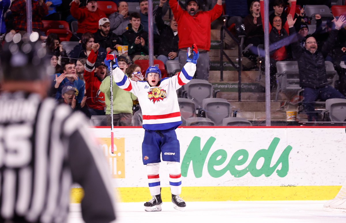 KevinBarrettNB's tweet photo. A true force for @SwissIceHockey at world jrs, Jonas Taibel of @monctonwildcats is hot at the right time on 
 eve of @QMJHL playoffs. Not surprisingly, the Cats are 7-1 in past 8 with Taibel's surge. Photo: Daniel St. Louis/Wildcats @MonctonWildcast https://t.co/6i7MmUDiPp https://t.co/iP8pg3rkJc