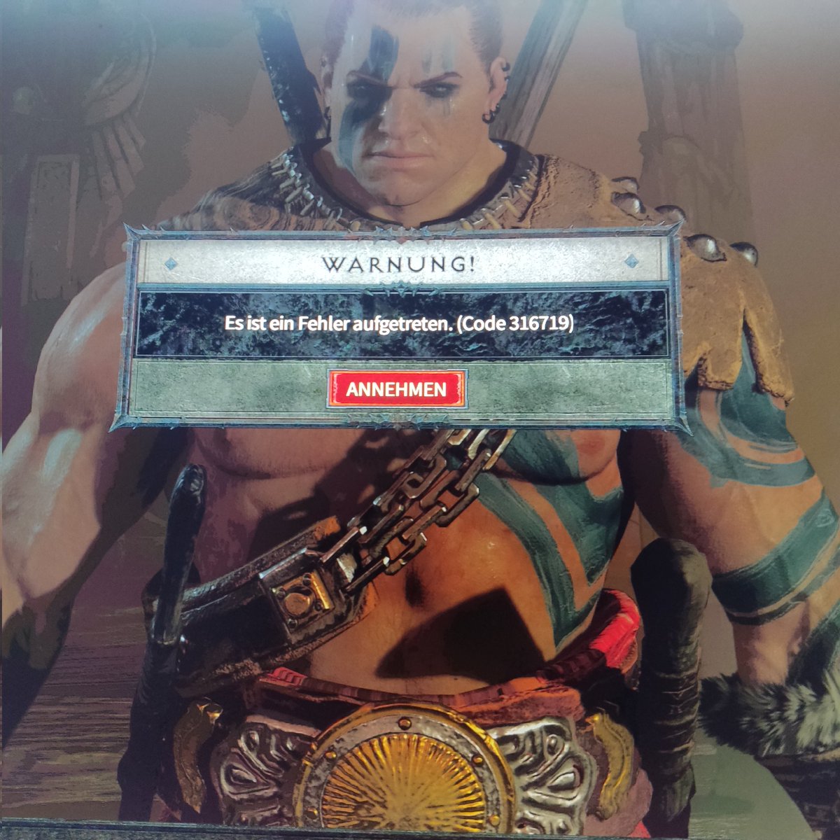 #diablo 4 beta just got kicked mid dungeon. Strong first day of the beta💪😂