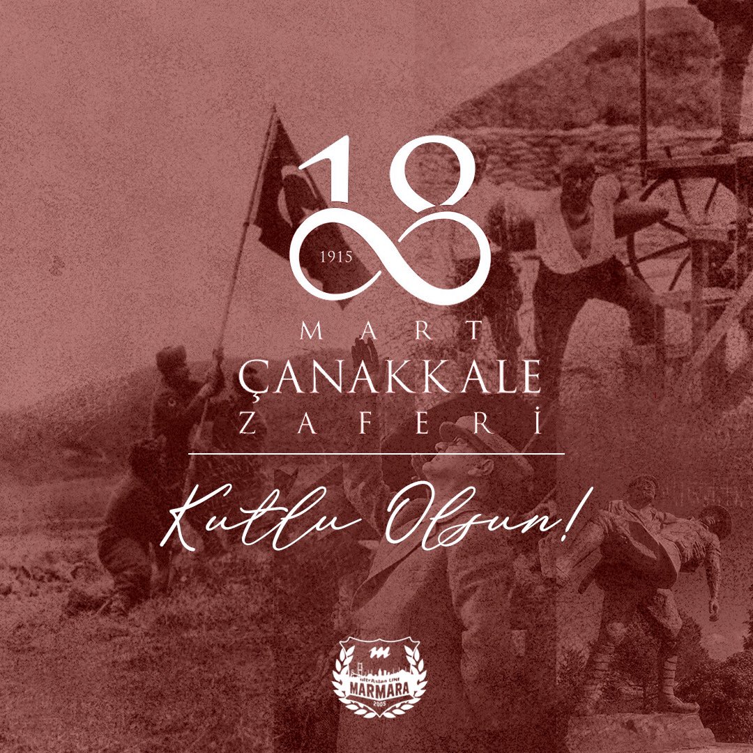18 MART ÇANAKKALE ZAFERİ KUTLU OLSUN!

Ulu Önder Mustafa Kemal Atatürk’ü ve tüm kahraman şehitlerimizi saygı ve rahmetle anıyoruz.

#ultrAslanUNI #uAUNIMarmara