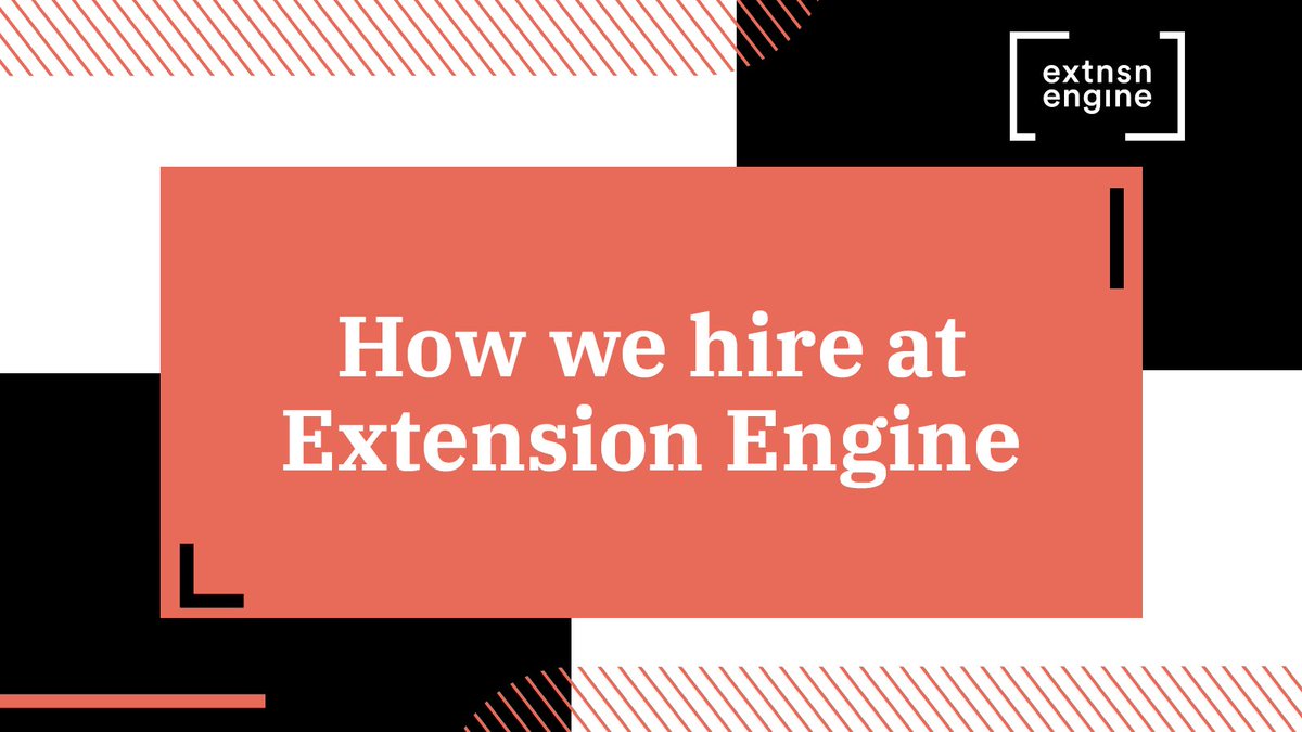 ExtensionEngine's tweet image. We don't want to simply bring on someone who fits into our existing #culture, we want individuals who will actively contribute to shaping and building it.