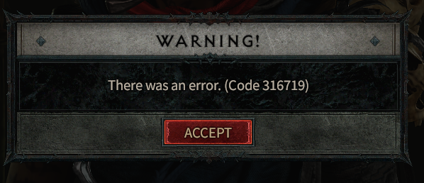RabeTobias's tweet photo. @BlizzardCSEU_EN @Lorantec_ Cuz this error is not okey litterly is a error for playing levling thier characters. https://t.co/4vVW9UO9ME