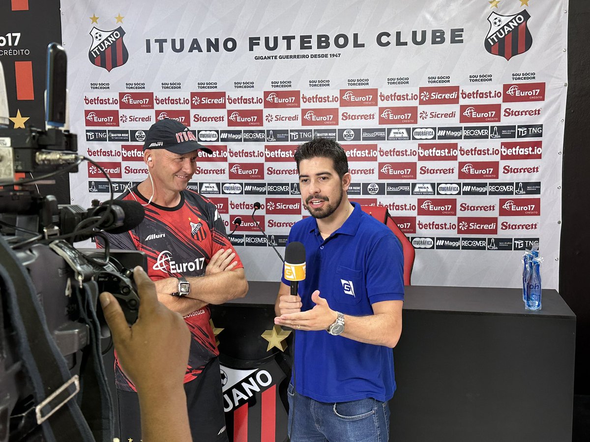 Ao vivo, agora na @tvgazetaoficial o técnico Gilmar Dal Pozzo no @gazetaesportiva