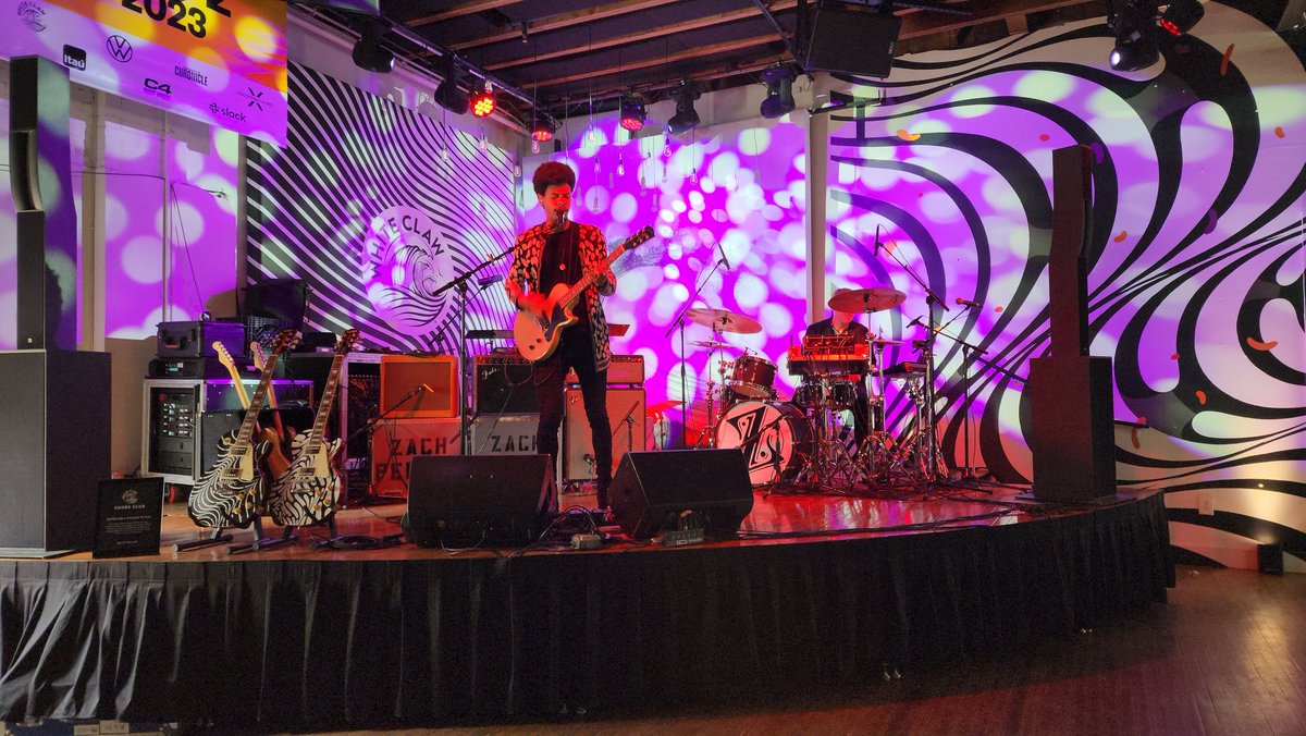 Great performance by <a href="/zachperson/">Zach Person</a> #whiteclawsxsw #sxsw #sweepstakes