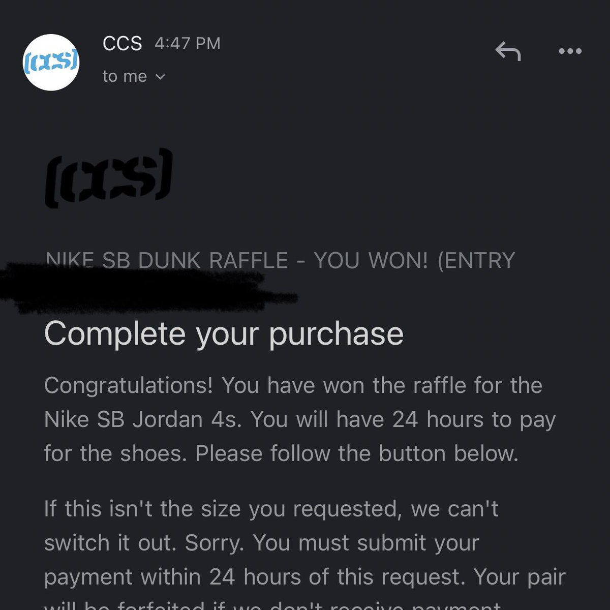 KicksByAlex23's tweet photo. @La3Life Only entered 2 raffles and won both 🫡 https://t.co/VTlQeg8Jjj