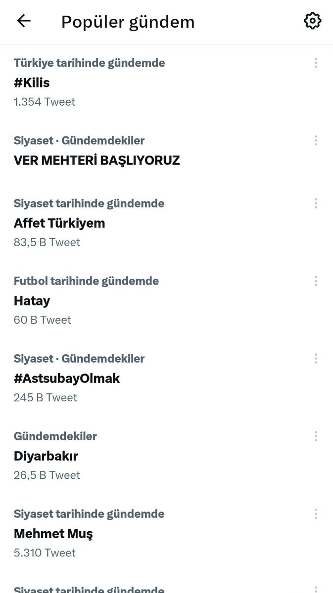 Bugün gün boyunca gündemde olan
Etikete twit atmayarak sözde bize ders vermeye çalışan beyinsiz kişilerin içlerinde harcanan mahkum ailelerine sesleniyorum. Siz olmasanızda bu sürec için mücadele eden bizler varız
83.500 Twitle gündemdeyiz
Mücadeleye devam Affet Türkiyem