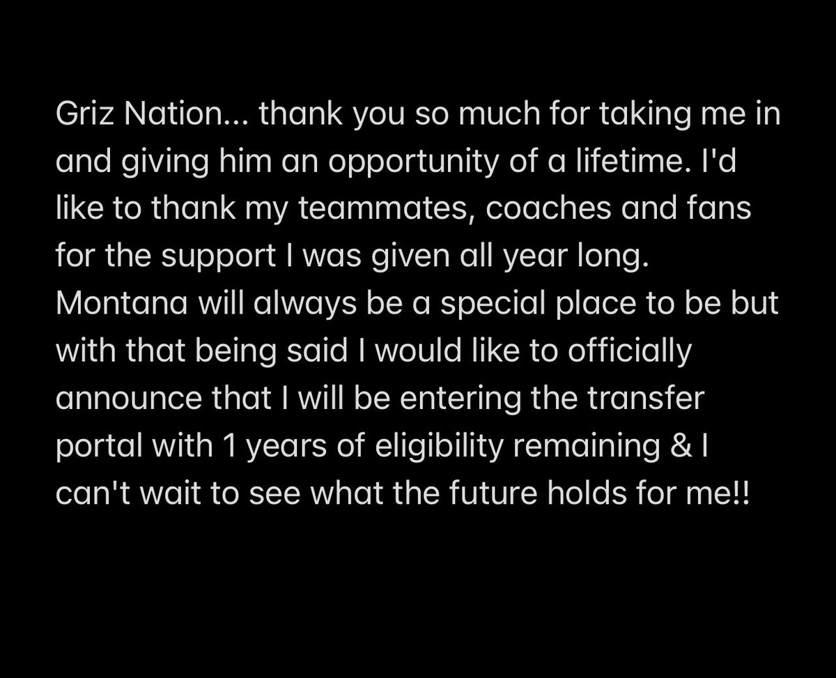 Thank you griz nation!