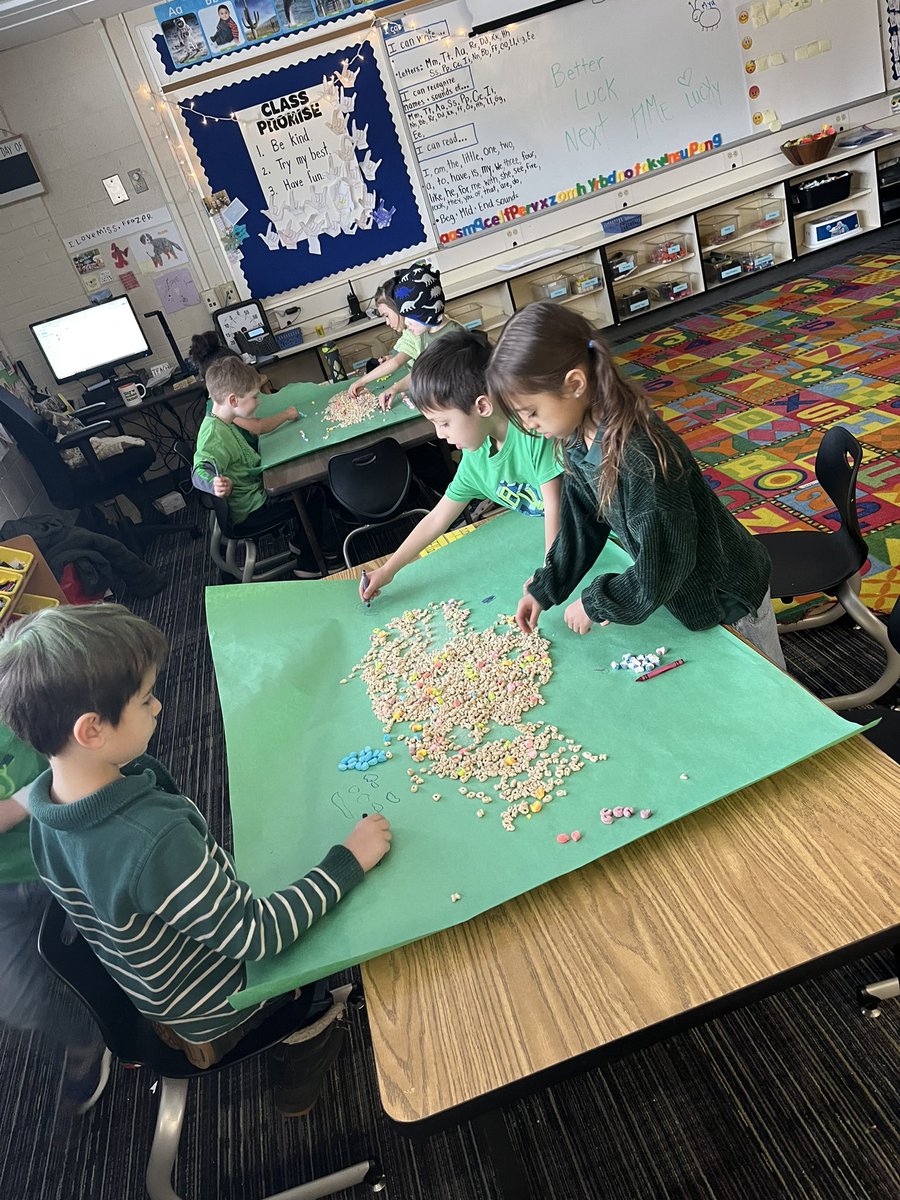 A very green day 🍀🍀🍀