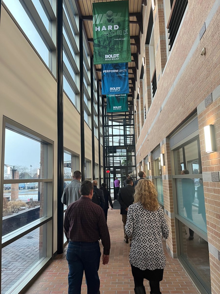 Boldt was thrilled to host @NewNorthInc yesterday in our new corporate office and walk them through our commitment to the #NortheastWisconsin community. We value the #partnership we have built and enjoyed connecting with the team.

#Construction #NewNorthProud #PowerOfPlace