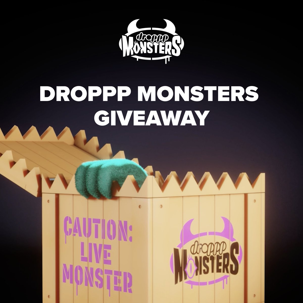 🍀 Feeling lucky? 🍀

We’re giving away a Droppp Monster Crate to 1 lucky winner!

Here’s how to win:

- Follow us!
- Retweet

 #droppp #NFT #DigitalCollectibles #WAXP $WAXP