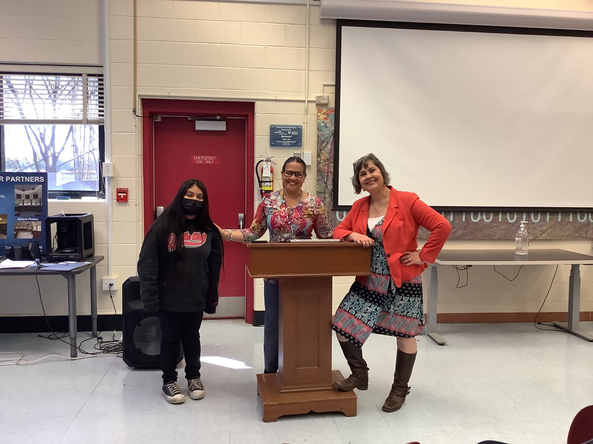TCBoushall's tweet photo. Many thanks to @reginahboone for coming to speak to our scholars about her experience in researching what happened to her grandfather.  Our scholars were inspired by your story!  #EagleExcellence #WeAreRPS #LearnWithLove @RPS_Schools https://t.co/VHerSoaYVE