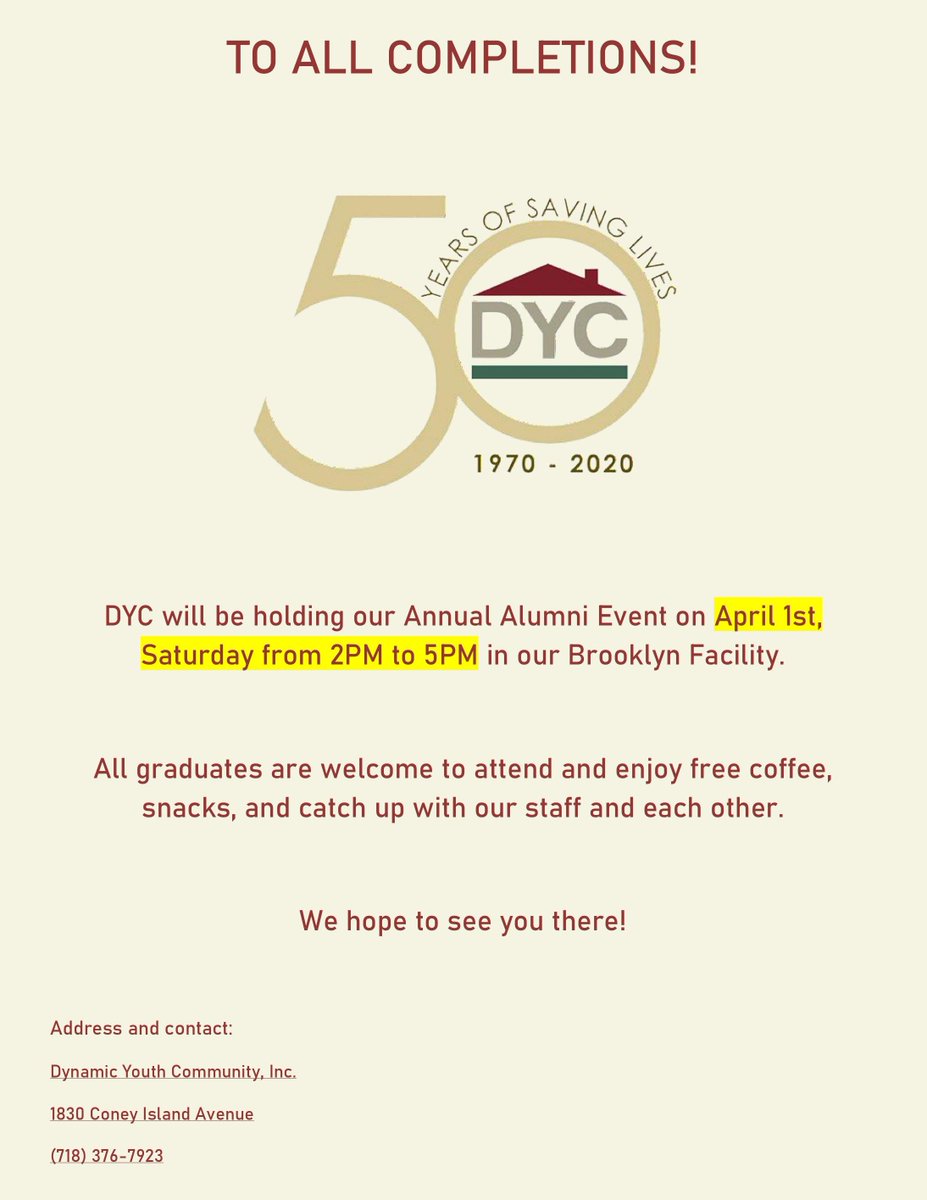 Dynamite Youth Center tweet media