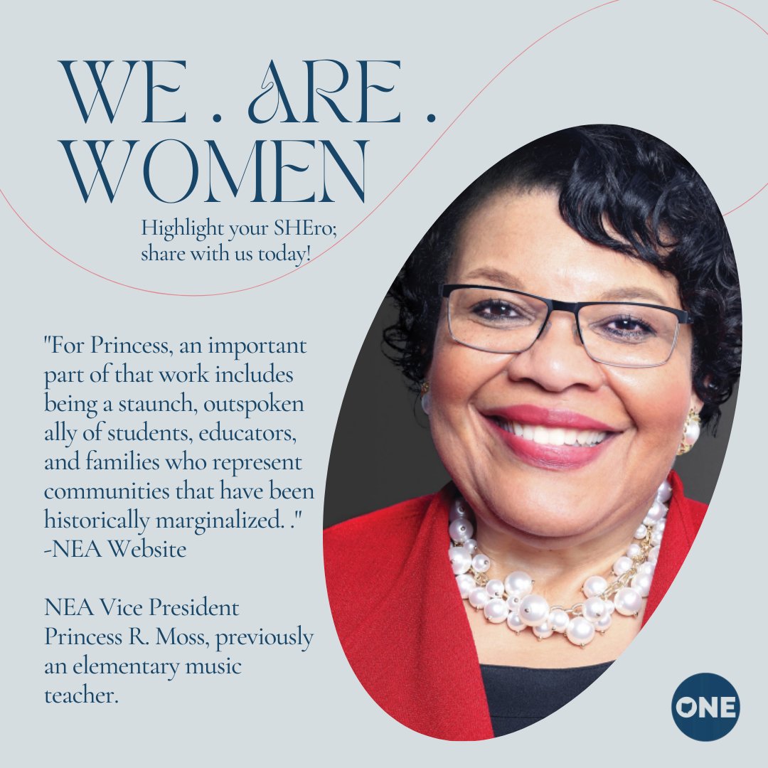 OHneweducators's tweet photo. SHEro Shoutout 📣
Our NEA Leaders, President Becky Pringle and Vice President Princess R. Moss! We had the opportunity to hear and spend time with these women at the NEA Leadership Summit last weekend!
#Shero #WomensHistoryMonth #Ohioneweducators #OHEA #EdLeaders #NEAsummit https://t.co/fZMJmcwKH6