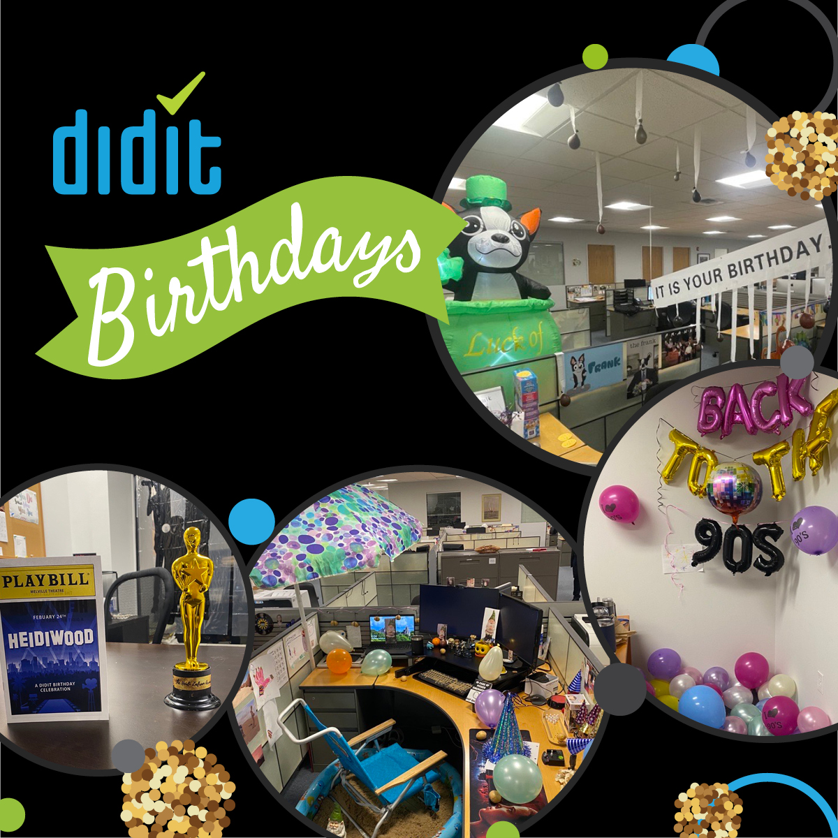 A look back on some of the extravagant birthdays at Didit! Whether that’s elaborate beach day themes or recreating Hollywood stardom, we like to make sure everyone has a great day.
