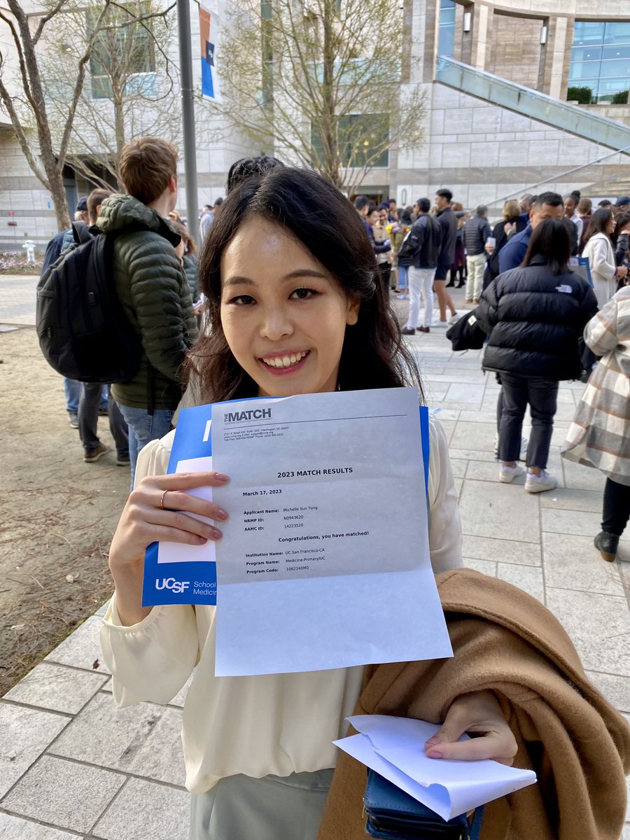 Michelle_S_Tong's tweet photo. So thrilled and excited to be continuing my medical education at UCSF as an internal medicine primary care resident #UCSF #UCPC #primarycare https://t.co/KulXUD66TK