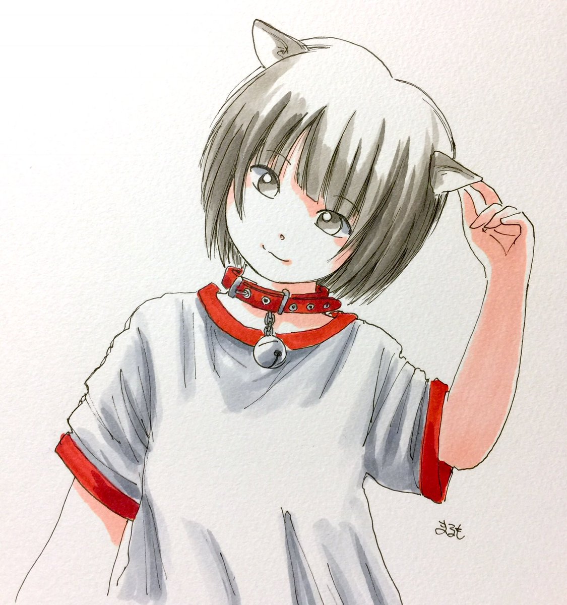 「おはやいます(=゜ω゜)ノ 」|まるも☆『きゃぴ』Kindle版発売中！のイラスト