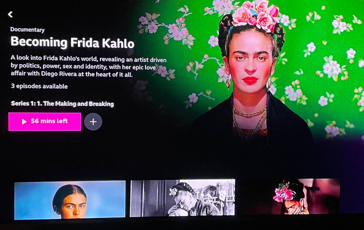 On BBC2 NOW, "Becoming Frida Kahlo", 2nd installment. Now married and living in 1930s America, Frida sees the ugly side of capitalism.