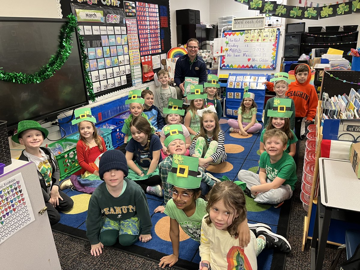 We were extra lucky today to have a read aloud by Mr. Mulheman! Horton Hatches the Egg was loved by all of our little Lads and Lasses! <a href="/JMulheman/">Jarrod Mulheman</a> #cfevs #writethestory