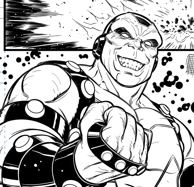 marciofiorito's tweet photo. Mongul!

#dc #dccomics #mongul #youngjustice #comics #bw #art #comicbooks #comicbookpages https://t.co/4jvzvJf9EC