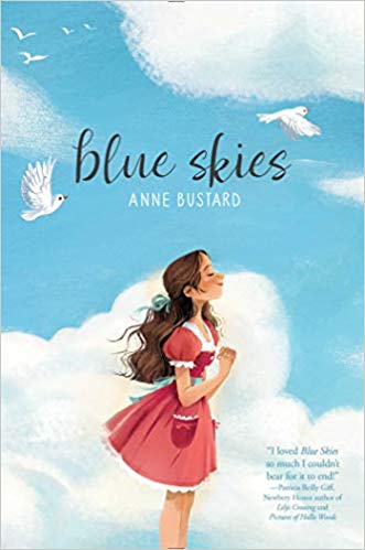 annebustard's tweet photo. ☘️Book Giveaway☘️ 
Teachers &amp; Librarians, it's your lucky day. 

I'm giving away 3 sets of 3 paperbacks of BLUE SKIES on its 3rd birthday! 

US/Canada entries. RT to enter. Ends 3/19 at 8PM. https://t.co/xx5mRemqsx