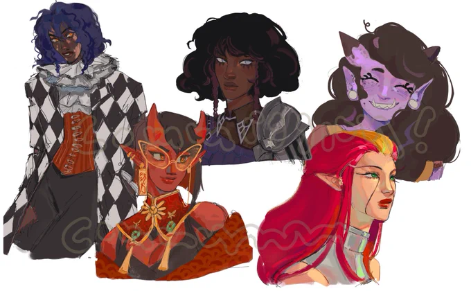 another commission collage  