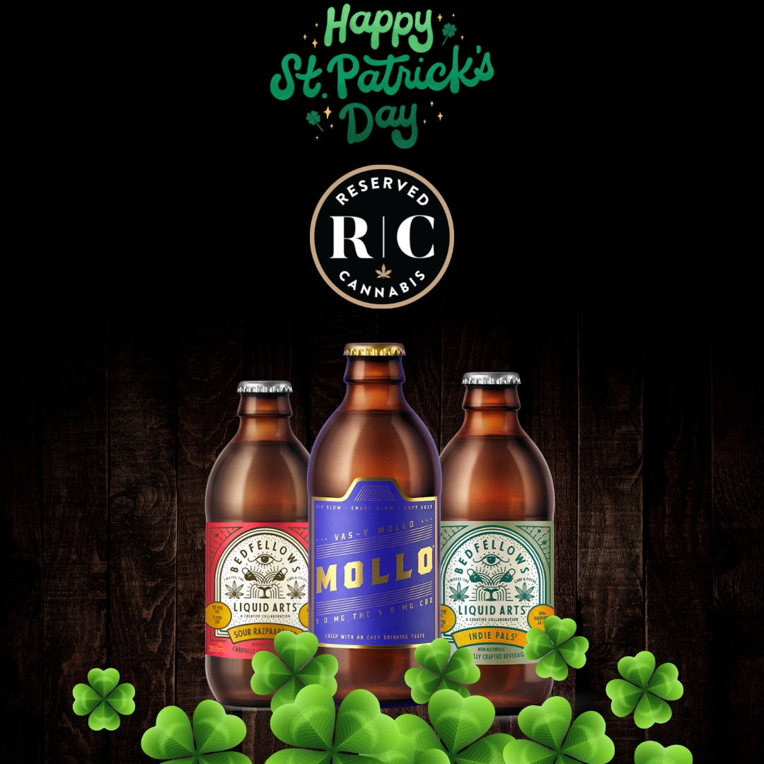 Green is the colour of the season 🍀🌿
Happy St. Patrick's Day from Reserved! Let's celebrate with some lucky buds 🍀