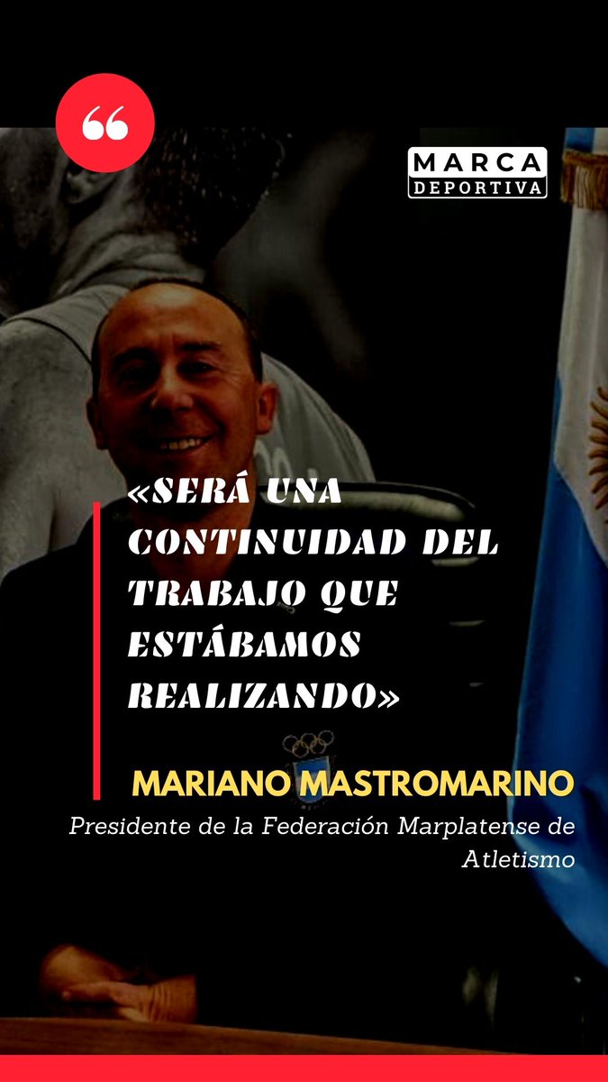 #Atletismo 🏃 El nuevo presidente de la Federación Marplatense, <a href="/M_mastromarinoo/">colo mastromarino</a> habló en Marca Deportiva Radio (FM 99.9) sobre los objetivos de su gestión

Escuchá la nota! 🔊🔊

<a href="/alemaldonadopd/">Alejandro Maldonado</a>

youtube.com/watch?v=xK0dFd…