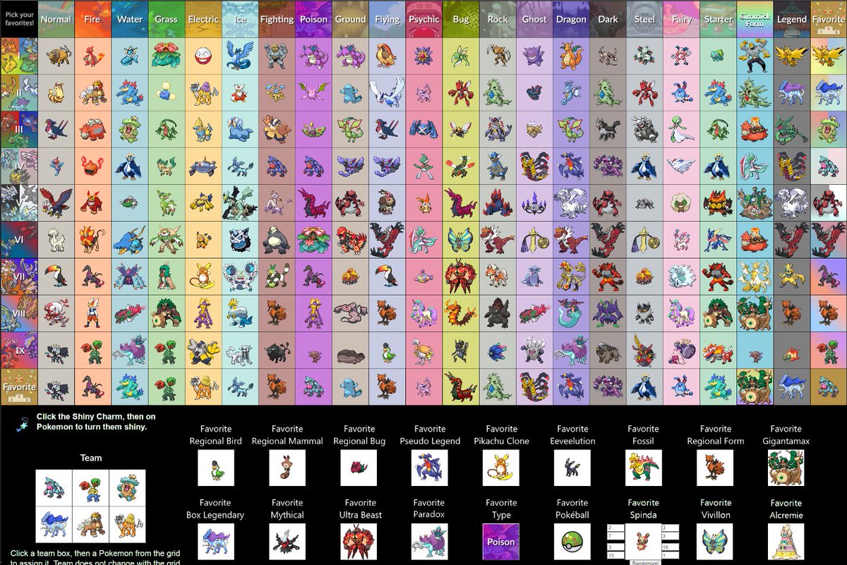 GleaderLive's tweet photo. C'était complexe mais je suis venu à bout du Ultimate Favorite Pokémon Picker 😔 https://t.co/RwsHso499N