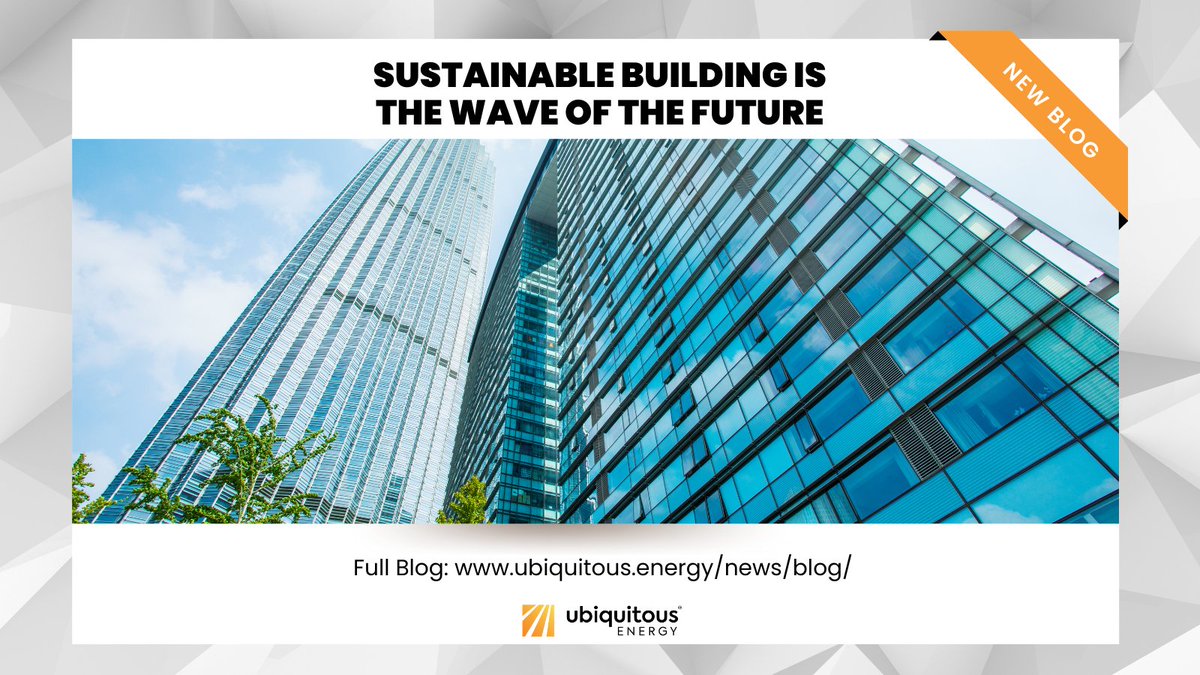UbiquitousEnrgy's tweet photo. Read our thoughts on the future of "green building" and how it will be the key to true building efficiency as our industry continues to evolve.

Read more: https://t.co/bcdPEQrMNi

#BuildBetter #SmartConstruction #Sustainability #EnergyEfficiency #UEPower #TransparentSolar https://t.co/8tzzTBPQXL