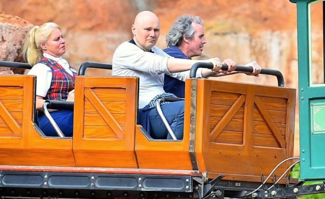 Happy birthday, Billy Corgan! Hopefully, you\re having more fun than that time you got photographed at Disneyland  