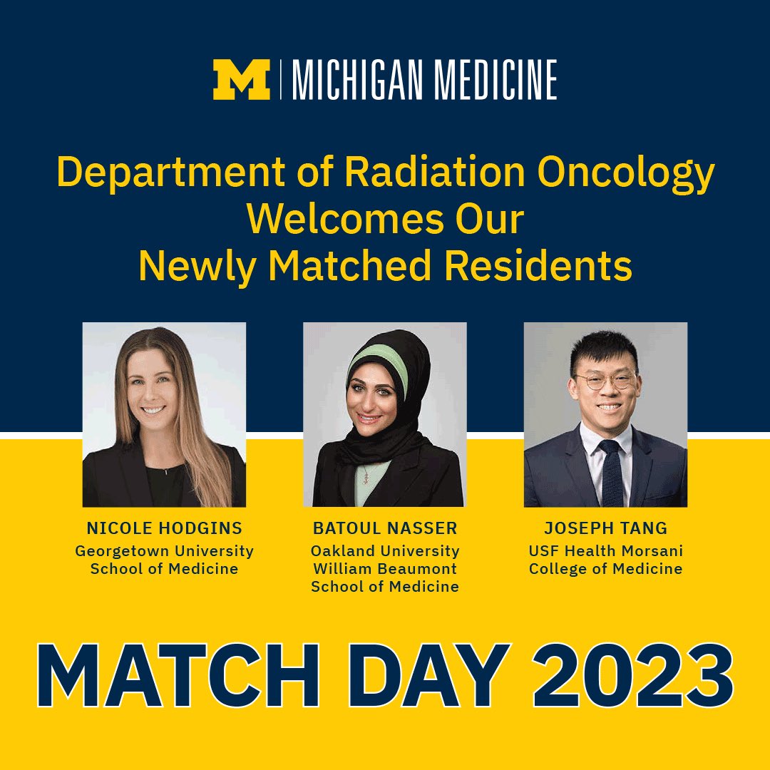 U-Michigan Rad Onc Residents tweet media