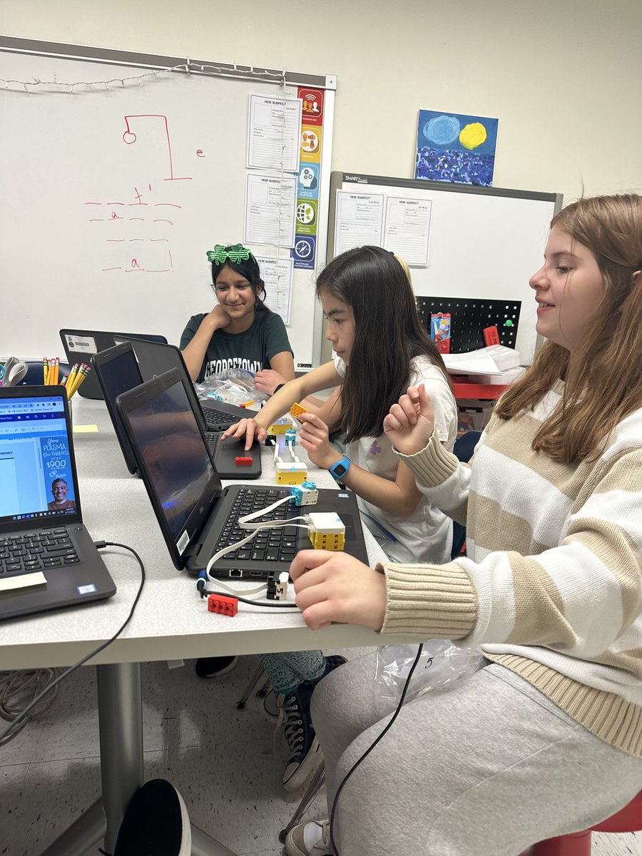 What an awesome day! Lucky charm fraction math, Inequalities math with fruit loops, lunch bunches, and coding with Lego Spike! Love this job! <a href="/haycockcougar/">Haycock Elementary</a>