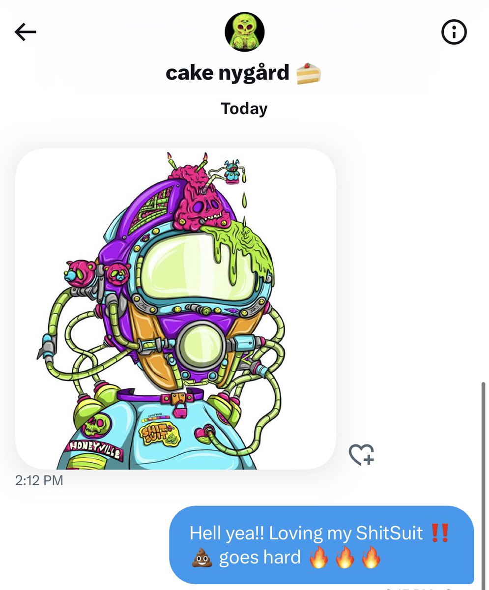 Honeyville_LA's tweet photo. Stoked to hold a few of the Dopest NFTβs in the space π
I mean π the Talent βΌοΈπ¨βπ¨
Love the community π«Ά
#NFTCommuntiy #Web3 #CakedApes
#CakeGang #ShitSuit #Sauced https://t.co/G3AJqtti2Y