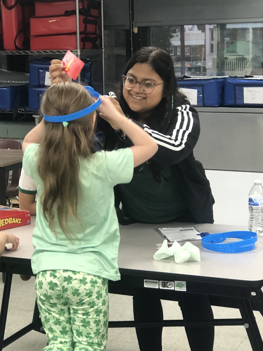 When the teens take on the role as teachers…it was a good day in Norwood! #NorwoodPride, #FutureEducators