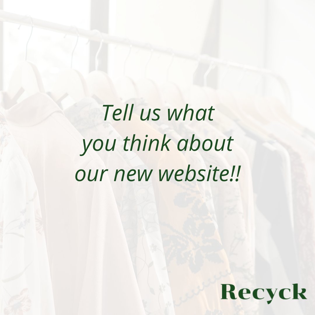 RECYCKNOW's tweet photo. 🎉🎉 Exciting news! We've just launched our updated new look website! 🎉🎉

Re-Introducing https://t.co/yB6EmJpqLB your go-to destination for repair services for fashion products. Our easy-to-use platform makes it simple for you to access repairs from the comfort of your home. https://t.co/3TrXgLRA6R