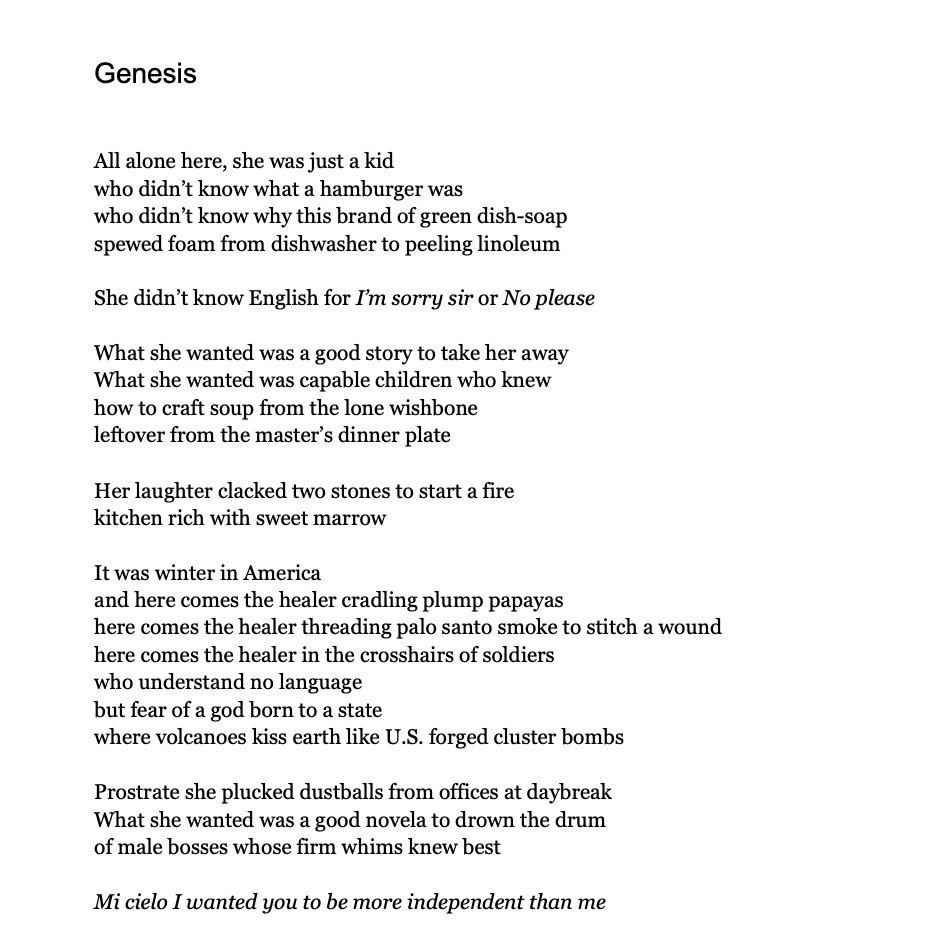 A beautiful poem about a mother written by her son, the poet Paul Hlava Ceballos who is very deeply involved with PIANOSLAM 15. Read more, and listen to his reading. conta.cc/40bfXG2 #PianoSlam1 #Dranoff2 @PaulHlavaCeballos #poetry #writing @Dranoff2PIano