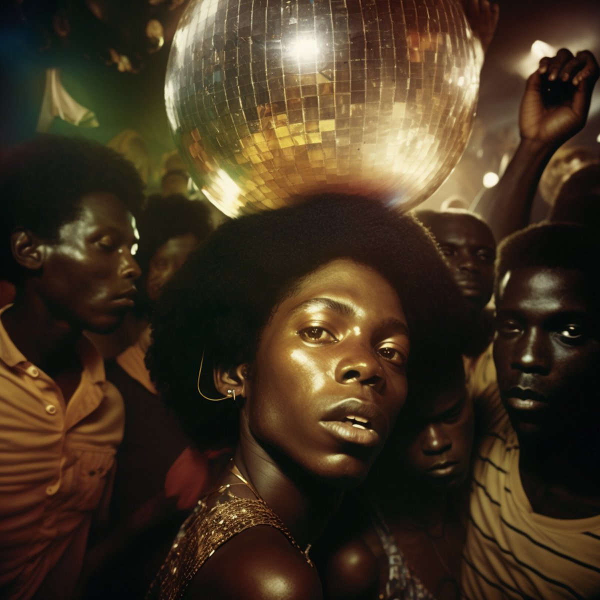 70s Party Scene 

#ai #AIart #blackart