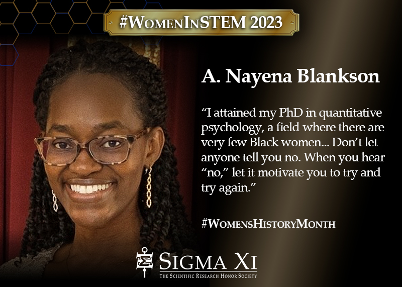 SigmaXi (@sigmaxisociety) on Twitter photo #WomenInSTEM #WHM23
Read the insight and stories from our 2023 #WomenInSTEM as we continue our celebration of #WomensHistoryMonth. Originally from Winneba, Ghana, <a href="/DrBlankson/">ππ». π. ππͺπππ·πͺ ππ΅πͺπ·π΄πΌπΈπ·</a> is a full professor in the psychology department at Spelman College.
READ MORE: ow.ly/4WN650NlFN6 #WomenInSTEM #WHM23
Read the insight and stories from our 2023 #WomenInSTEM as we continue our celebration of #WomensHistoryMonth. Originally from Winneba, Ghana, <a href="/DrBlankson/">ππ». π. ππͺπππ·πͺ ππ΅πͺπ·π΄πΌπΈπ·</a> is a full professor in the psychology department at Spelman College.
READ MORE: ow.ly/4WN650NlFN6