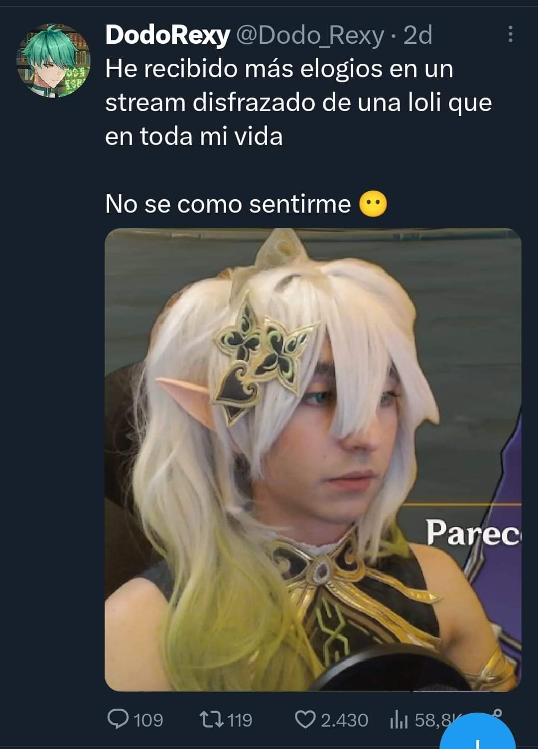 ErickDbz on X: Yo cuando me vesti de nezuko: t.coFbTj9evbQI  X