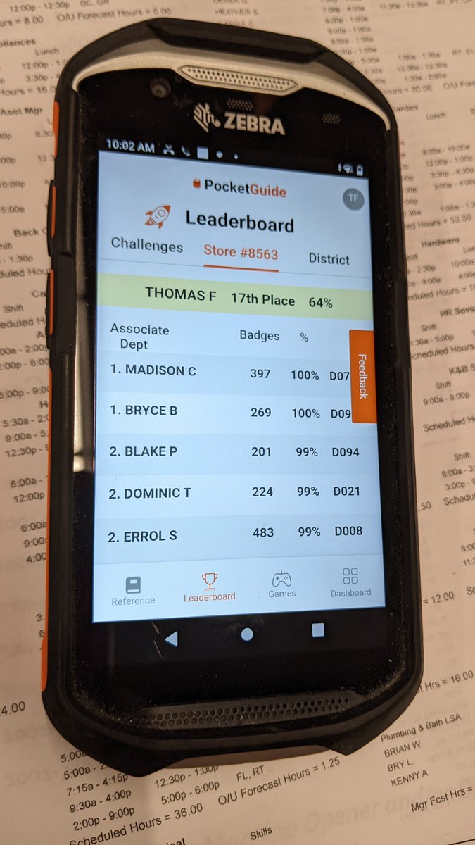 WhidbeyTom428's tweet image. Woo Hoo!
#pocketguide #seventeenthplace #workstuff