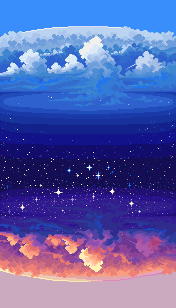 16pxl's tweet photo. day n night 🌞🌙✨ https://t.co/1aXsf1BtdA