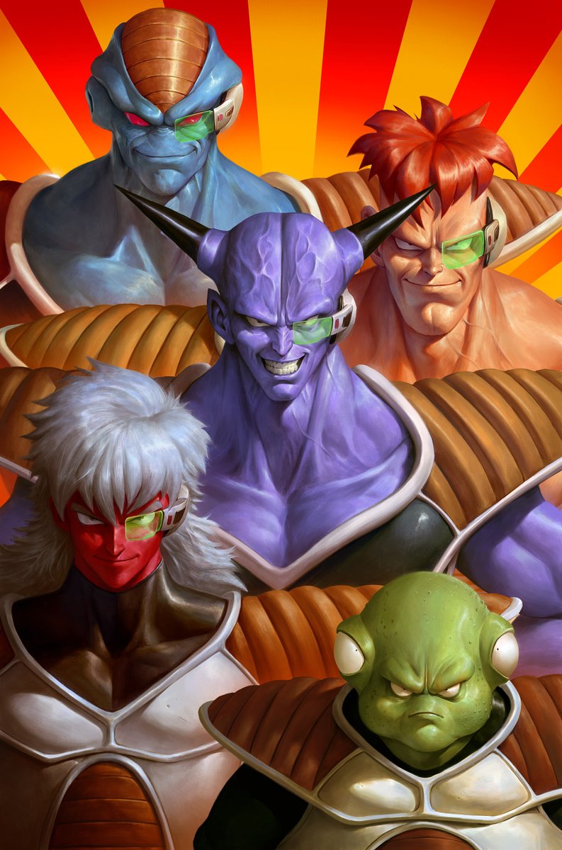 DaveRapoza's tweet image. Ginyu Force