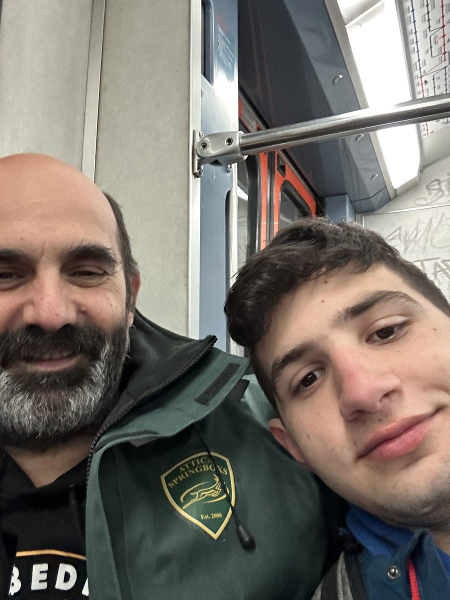 StavMessinis's tweet photo. Taking my boy to his first big boys rugby game in Crete against the formidable Cretan Gunners. #GoGeorgeGo https://t.co/Mft6zc4dqY