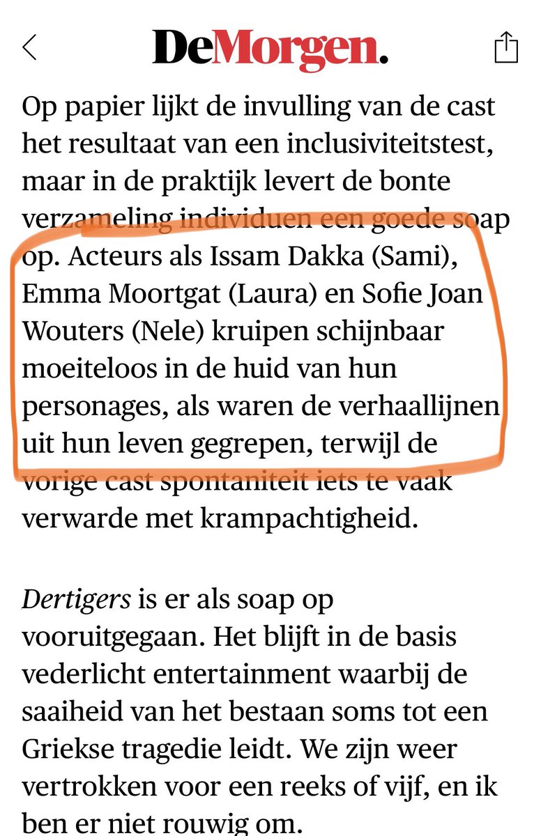 sofiejoan's tweet image. recensie #dertigers in @demorgen // BLIJ 🤪💥