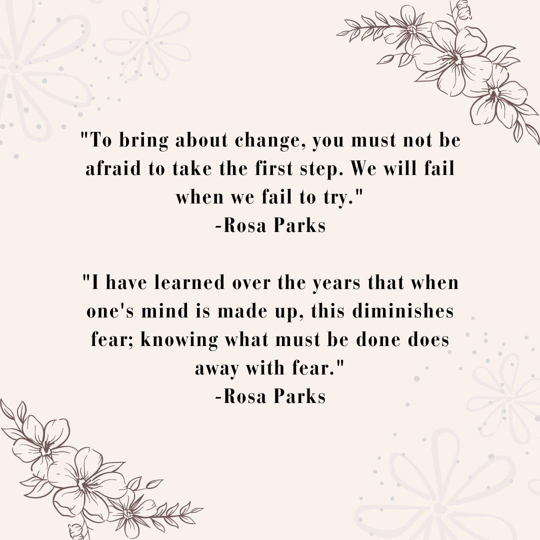 Today we're highlighting Rosa Parks! She was a monumental leader of the civil rights movement, served as an investigator for the NAACP, and created the Committee for Equal Justice. This campaign helped Black women gain justice and support after being sexually assaulted.