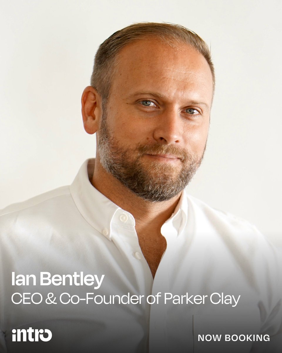 intro's tweet photo. Meet #IntroExpert @Ian_w_bentley, CEO & Co-Founder of @parkerclay, a premium leather bag company that provides employment and uplifts women out of exploitation. With over 200 employees worldwide, Parker Clay is one of the first and highest ranking B Corps in the world.
Book a 1:1 session with Ian and ask him about startups, product, sourcing & manufacturing, early stage marketing, marketing & growth, leather accessories, sustainability, B Corp, and more.